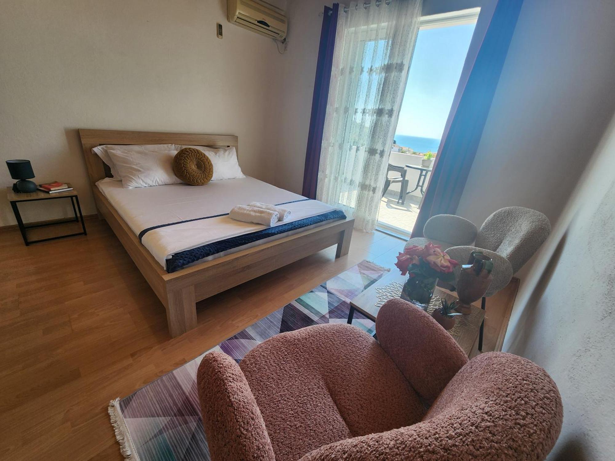 אולסינץ' Adriatic Sea View Rooms חדר תמונה