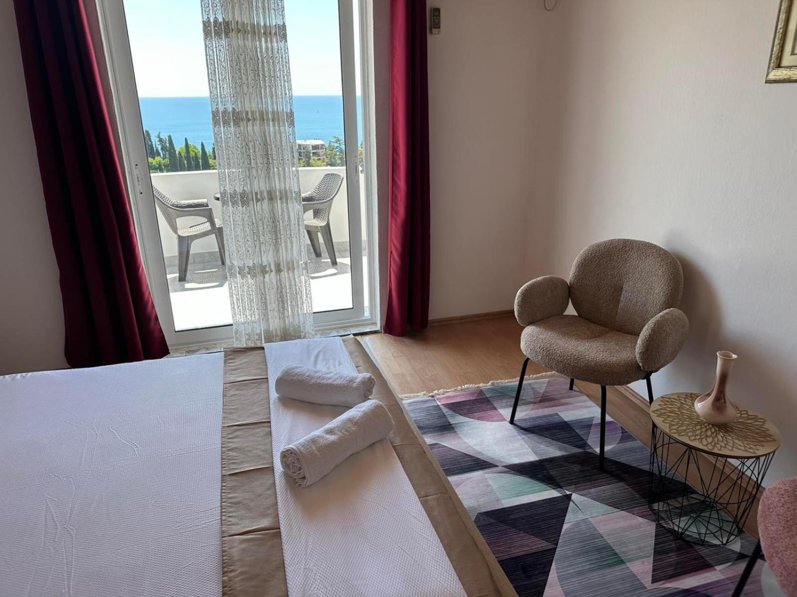 אולסינץ' Adriatic Sea View Rooms חדר תמונה