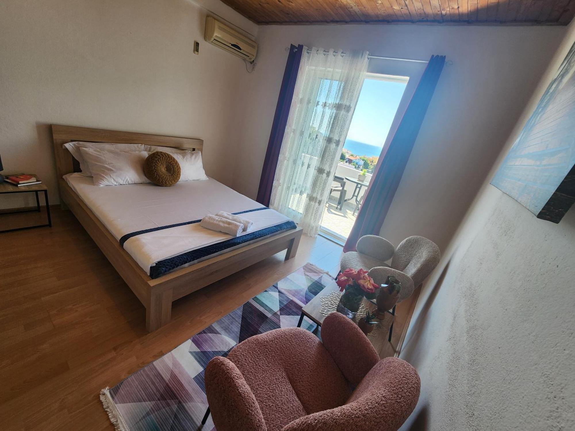 אולסינץ' Adriatic Sea View Rooms חדר תמונה